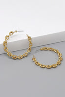 Brielle Chain Hoops