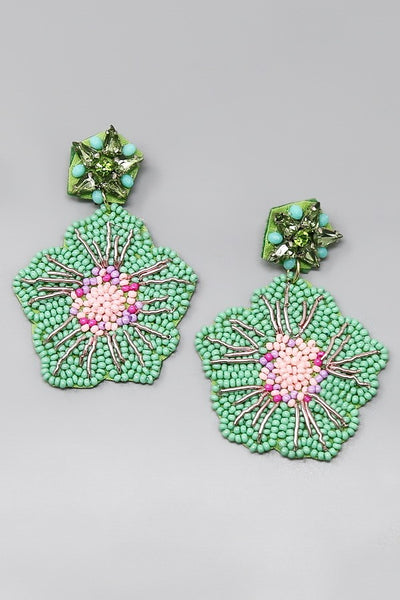 Spring Floral Earrings