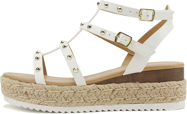 Soda Somehow Platform Sandals