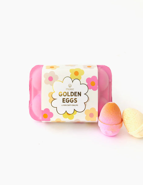 Pink Golden Eggs Musee Bath Balms Set