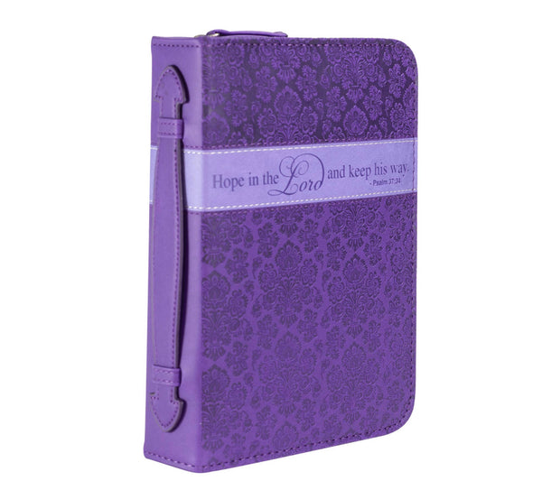 Purple Hope Bible Cover
