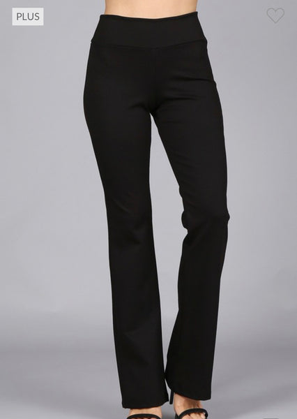 Pull On Dress Pants Black