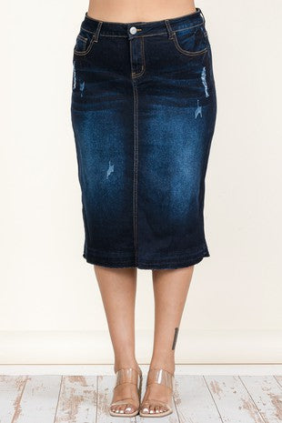 Bianca Denim Skirt