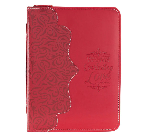 Red Everlasting Love Bible Case